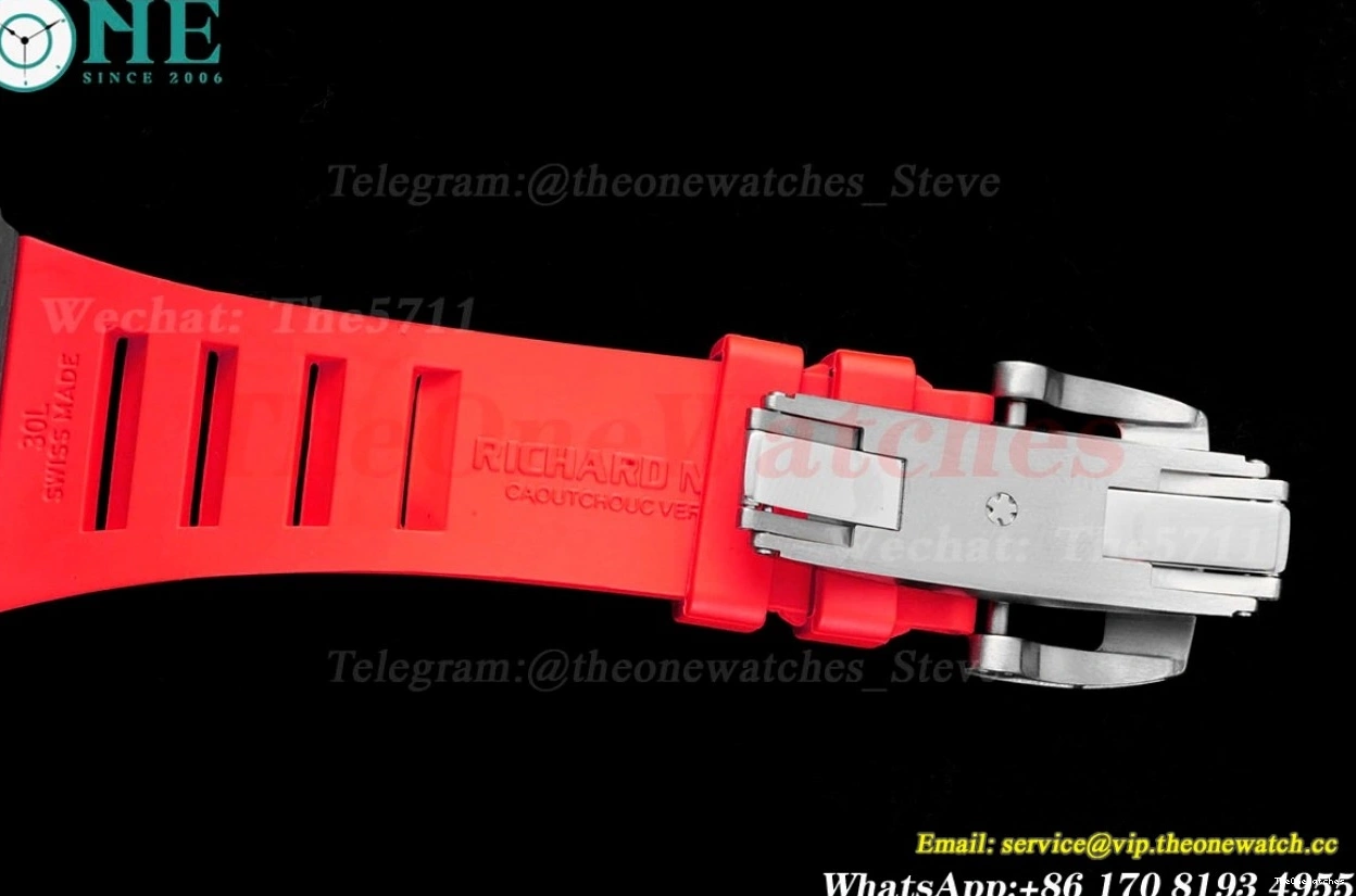 White Sonic Carbon RU Clone RMUL2 RM035 Red 0202